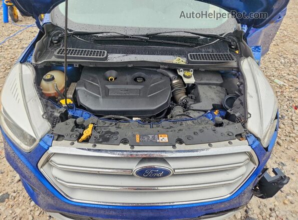 1FMCU9G96HUE75775 2017 FORD ESCAPE Blue Rear interior view
