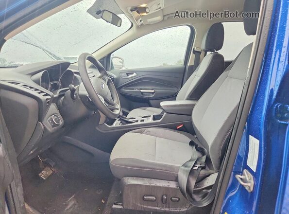 1FMCU9G96HUE75775 2017 FORD ESCAPE Blue Front interior view