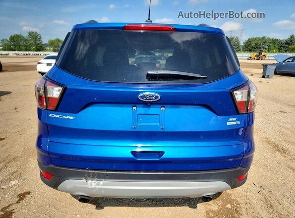 1FMCU9G96HUE87571 2017 FORD ESCAPE Синий Вид сзади