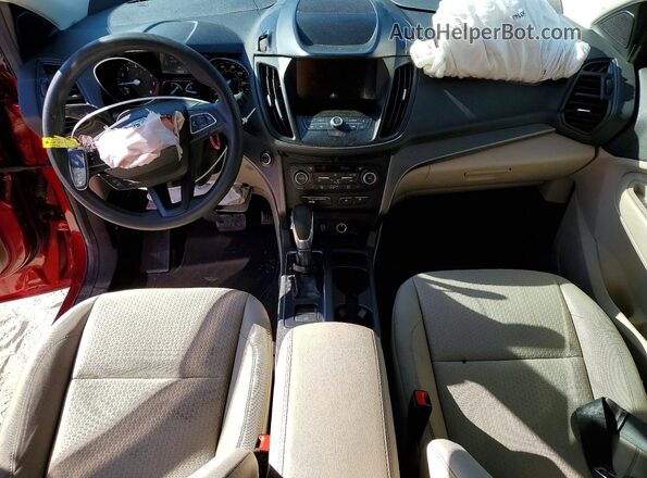 1FMCU9G96KUB66377 2019 FORD ESCAPE Красный Вид панели приборов