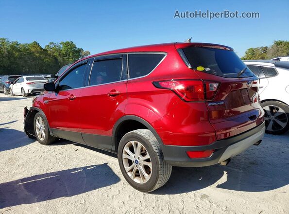 1FMCU9G96KUB66377 2019 FORD ESCAPE Красный Задняя левая четверть