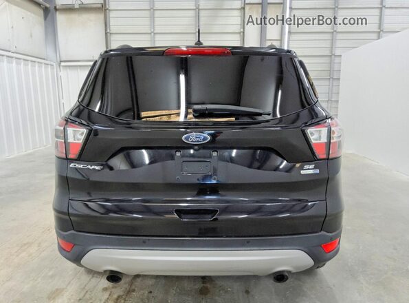 1FMCU9G97HUE28674 2017 FORD ESCAPE Black Вид ззаду