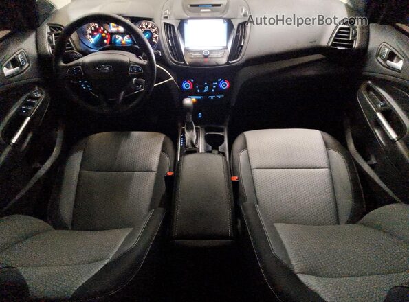 1FMCU9G97HUE28674 2017 FORD ESCAPE Black Вид панелі приладів