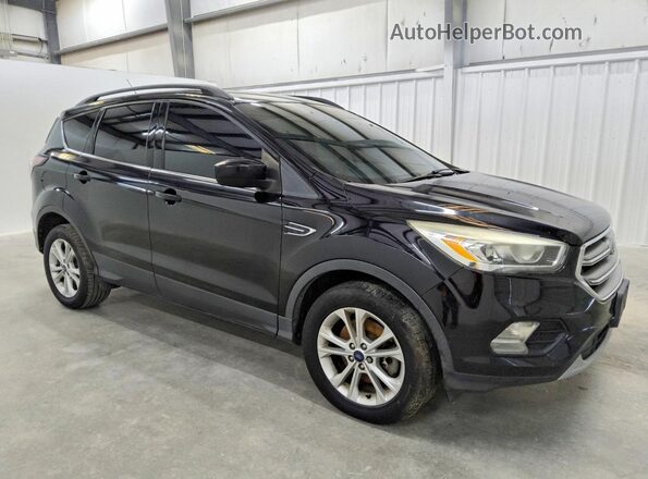 1FMCU9G97HUE28674 2017 FORD ESCAPE Black Передня права чверть