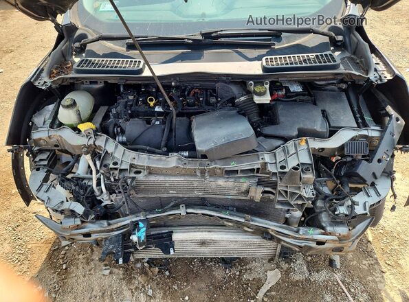 1FMCU9G98HUB97123 2017 FORD ESCAPE Gray Widok komory silnika