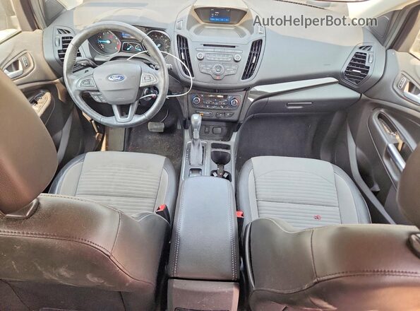 1FMCU9G98HUB97123 2017 FORD ESCAPE Gray Widok deski rozdzielczej
