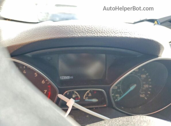 1FMCU9G98HUD44802 2017 FORD ESCAPE Gray Вид щитка приладів
