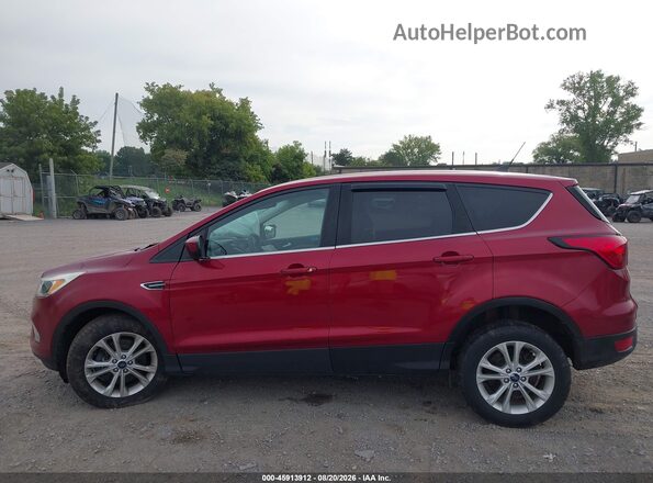 1FMCU9G98KUB66588 2019 FORD ESCAPE Red Widok wnętrza 360 stopni