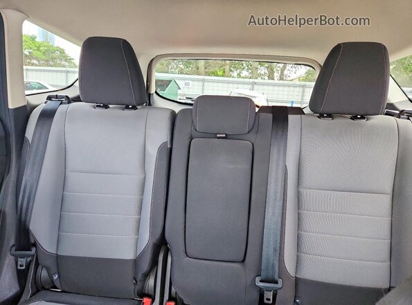 1FMCU9G99GUB28214 2016 FORD ESCAPE White უკანა სავარძლების ხედი