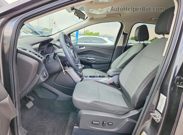 1FMCU9G99GUB72178 2016 FORD ESCAPE Charcoal Вид салону спереду