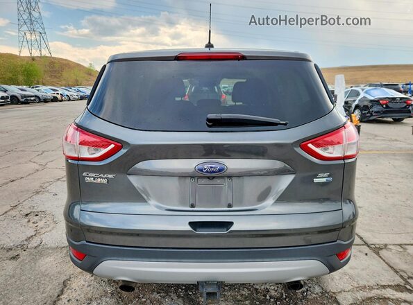 1FMCU9G99GUB72178 2016 FORD ESCAPE Charcoal Вид ззаду