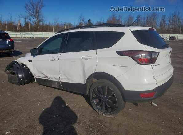 1FMCU9G99HUD70941 2017 FORD ESCAPE Белый Задняя левая четверть