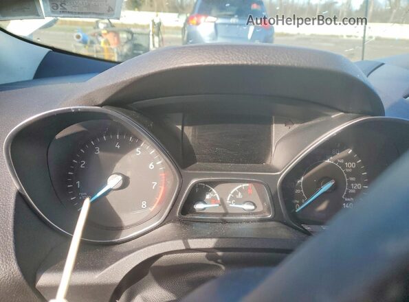 1FMCU9G99HUD70941 2017 FORD ESCAPE Белый Вид щитка приборов