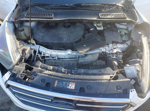 1FMCU9G99HUD70941 2017 FORD ESCAPE Белый Вид подкапотного пространства