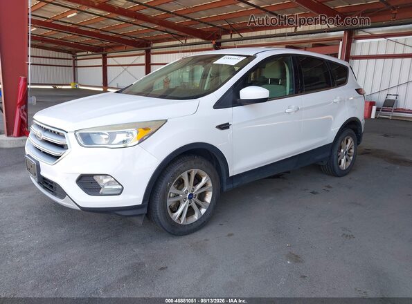 1FMCU9G99HUE97737 2017 FORD ESCAPE White Առջևի ձախ երեք քառորդ տեսարան