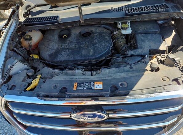 1FMCU9G9XHUE91445 2017 FORD ESCAPE Charcoal Widok komory silnika