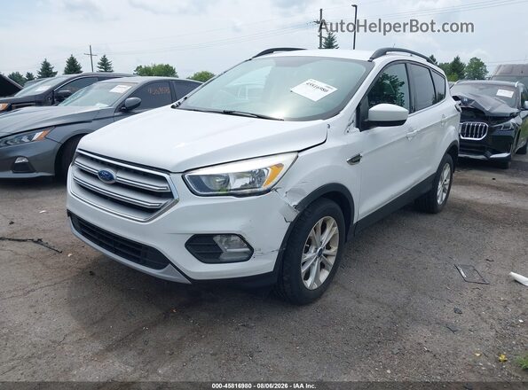 1FMCU9G9XJUB48592 2018 FORD ESCAPE White Front left