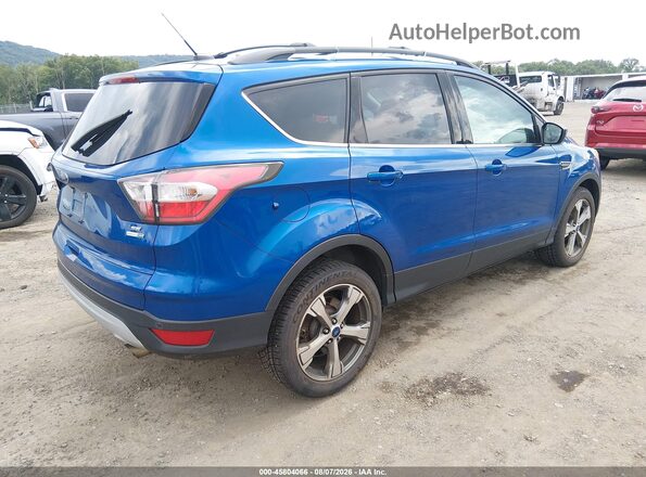 1FMCU9GD0HUA07951 2017 FORD ESCAPE Blue Задня права чверть