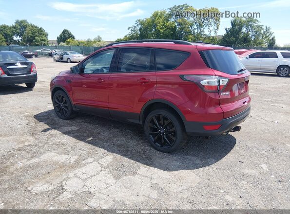 1FMCU9GD0HUA44904 2017 FORD ESCAPE Red Trasero izquierdo