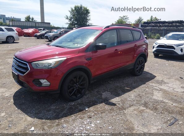 1FMCU9GD0HUA44904 2017 FORD ESCAPE Red Vista tres cuartos delantera izquierda
