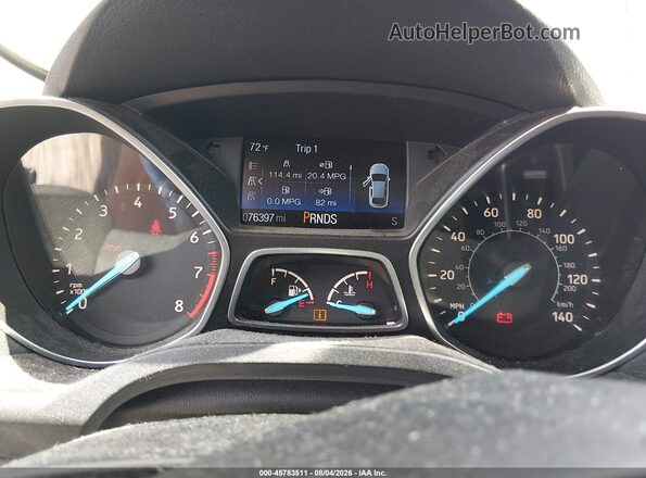 1FMCU9GD0HUA44904 2017 FORD ESCAPE Red Vista de los asientos traseros