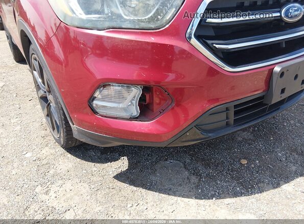 1FMCU9GD0HUA44904 2017 FORD ESCAPE Red Vista del cuadro de instrumentos