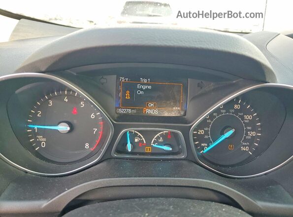 1FMCU9GD0HUA69804 2017 FORD ESCAPE White Սարքավորումների վահանակի տեսք