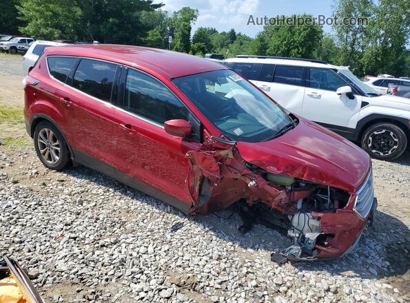 1FMCU9GD0HUB58384 2017 FORD ESCAPE Red Przód prawy
