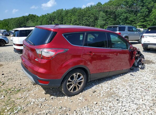 1FMCU9GD0HUB58384 2017 FORD ESCAPE Red Tył prawy