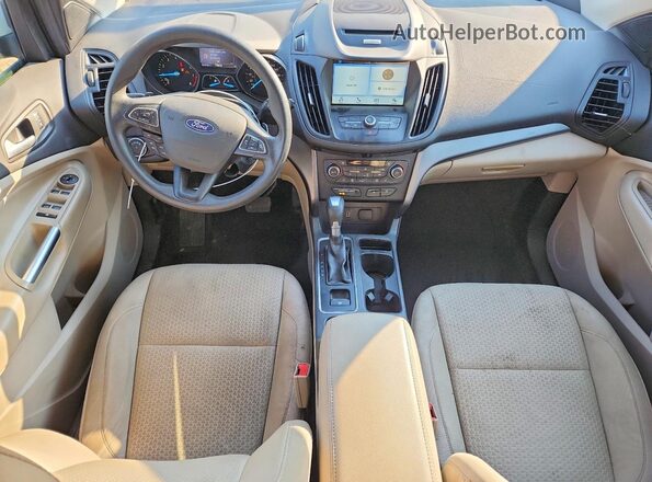 1FMCU9GD0HUB63892 2017 FORD ESCAPE White Widok deski rozdzielczej