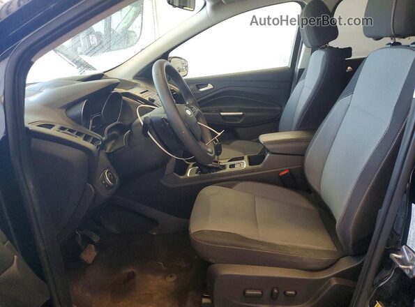 1FMCU9GD0HUC74717 2017 FORD ESCAPE Black Вид салону спереду