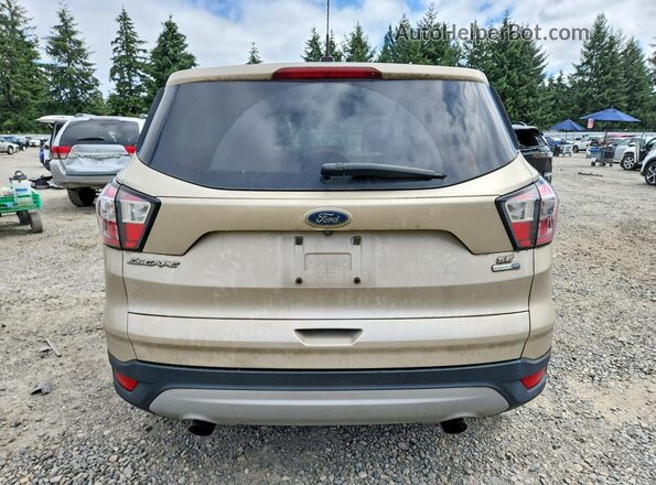 1FMCU9GD0HUC81019 2017 FORD ESCAPE Бежевый Вид сзади