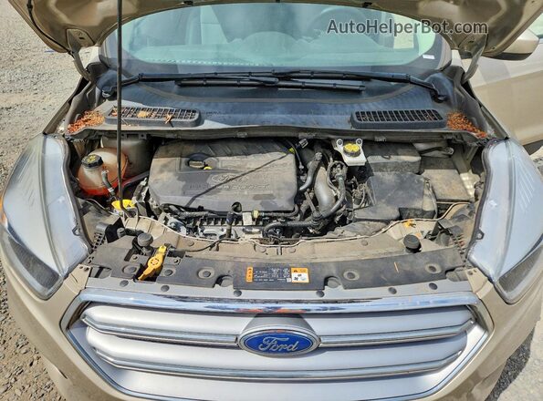 1FMCU9GD0HUC81019 2017 FORD ESCAPE Бежевый Вид подкапотного пространства