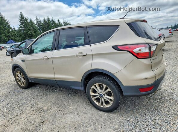 1FMCU9GD0HUC81019 2017 FORD ESCAPE Бежевый Задняя левая четверть
