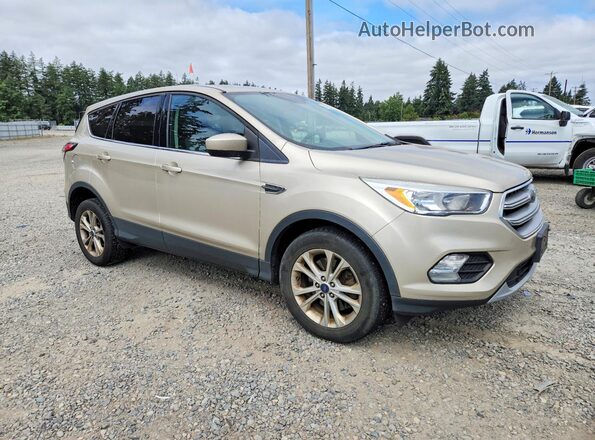 1FMCU9GD0HUC81019 2017 FORD ESCAPE Бежевый Передняя правая четверть