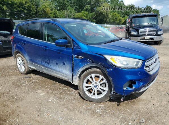 1FMCU9GD0HUC94899 2017 FORD ESCAPE Синий Передняя правая четверть