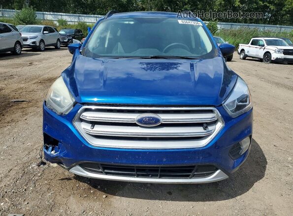 1FMCU9GD0HUC94899 2017 FORD ESCAPE Синий Вид спереди