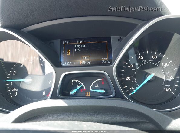 1FMCU9GD0HUE18556 2017 FORD ESCAPE Blue Вид задніх сидінь