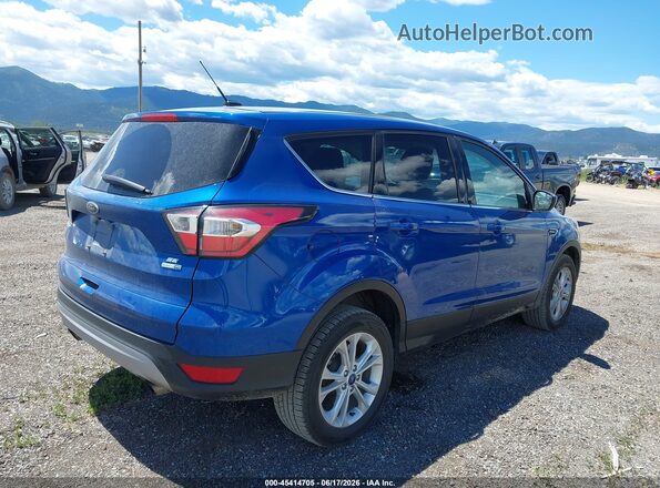 1FMCU9GD0HUE18556 2017 FORD ESCAPE Blue Задня права чверть
