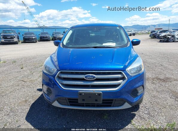 1FMCU9GD0HUE18556 2017 FORD ESCAPE Blue Вид щитка приладів