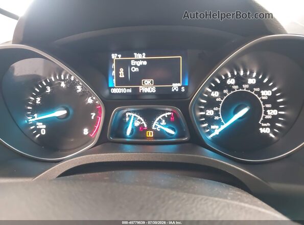 1FMCU9GD0HUE50343 2017 FORD ESCAPE White Widok tylnych siedzeń