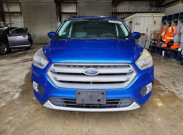 1FMCU9GD0HUE81849 2017 FORD ESCAPE Blue წინა ხედი