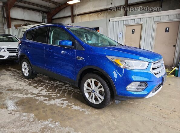 1FMCU9GD0HUE81849 2017 FORD ESCAPE Blue წინა მარჯვენა