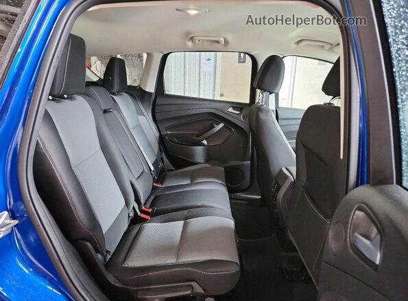 1FMCU9GD0HUE81849 2017 FORD ESCAPE Blue უკანა სალონის ხედი