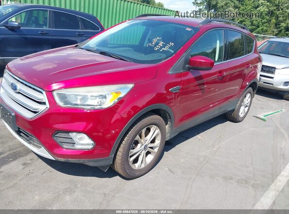 1FMCU9GD0JUA76869 2018 FORD ESCAPE Red Przód lewy