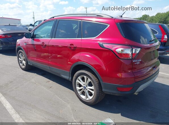 1FMCU9GD0JUA76869 2018 FORD ESCAPE Red Tył lewy