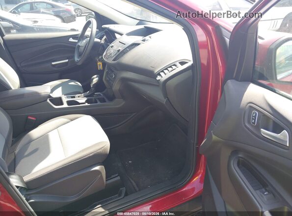 1FMCU9GD0JUA76869 2018 FORD ESCAPE Red Widok wnętrza z przodu