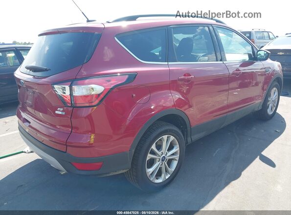 1FMCU9GD0JUA76869 2018 FORD ESCAPE Red Tył prawy