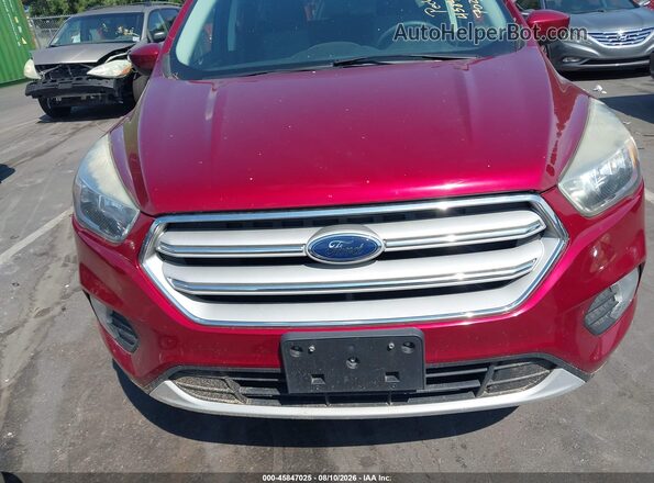1FMCU9GD0JUA76869 2018 FORD ESCAPE Red Widok zestawu wskaźników