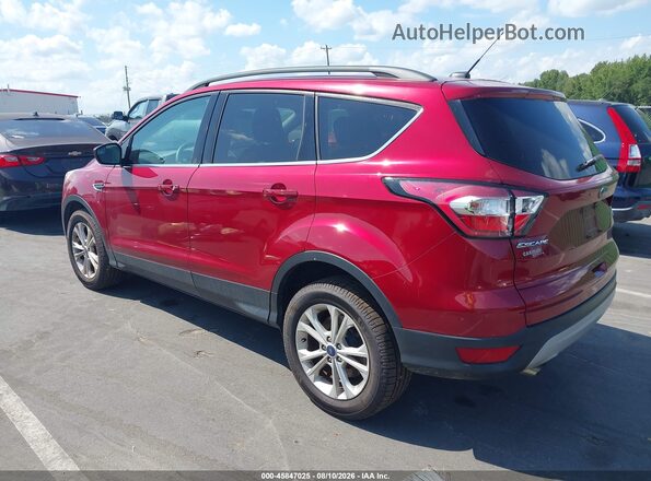1FMCU9GD0JUA76869 2018 FORD ESCAPE Red Widok wnętrza 360 stopni